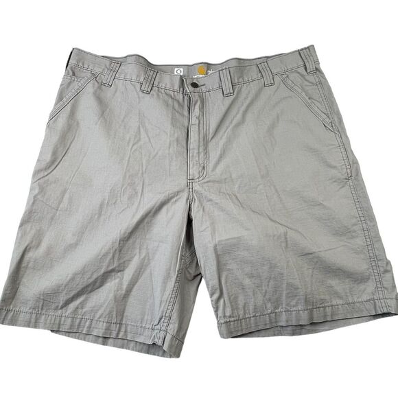 Carhartt Force Mens Relaxed‎ Fit Work Shorts Size 46 Gray Pockets 103021 066 - Picture 1 of 8